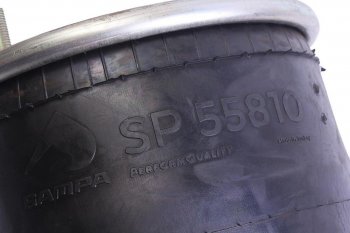 5 849 р. Пневморессора SAF (пластиковый стакан) (4 шп. M12,1 отв.штуц. M22х1.5мм) SAMPA SAMPA sp55810-kp  с доставкой в г. Пермь. Увеличить фотографию 3
