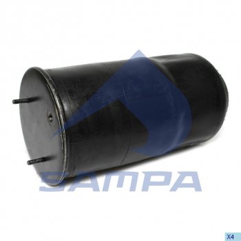 4 399 р. Пневморессора SCHMITZ (без стакана) (2 шп., 1 отв. штуц.) SAMPA SAMPA sp559285-01  с доставкой в г. Пермь. Увеличить фотографию 1
