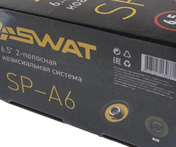 1 549 р. Колонки коаксиальные 6 (16см) 60Вт SWAT SWAT sp-a6  с доставкой в г. Пермь. Увеличить фотографию 4