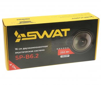 4 099 р. Колонки компонентные 6 (16см) 60Вт SWAT SWAT sp-b6.2  с доставкой в г. Пермь. Увеличить фотографию 4