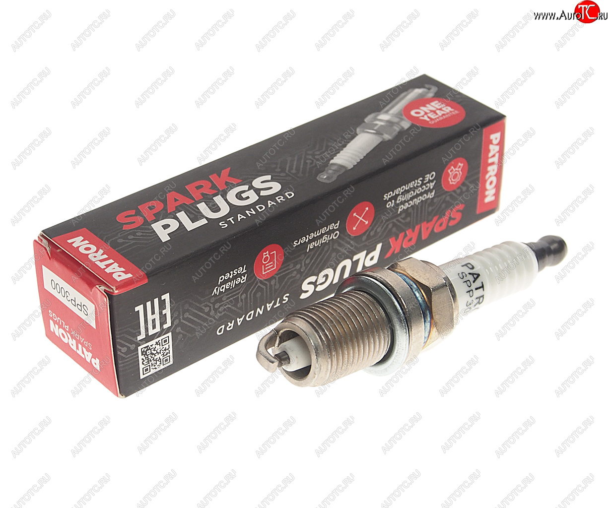 129 р. Свеча зажигания ЗМЗ-405,409 ЕВРО-3 (газ. оборудование) PATRON PATRON spp3000  с доставкой в г. Пермь