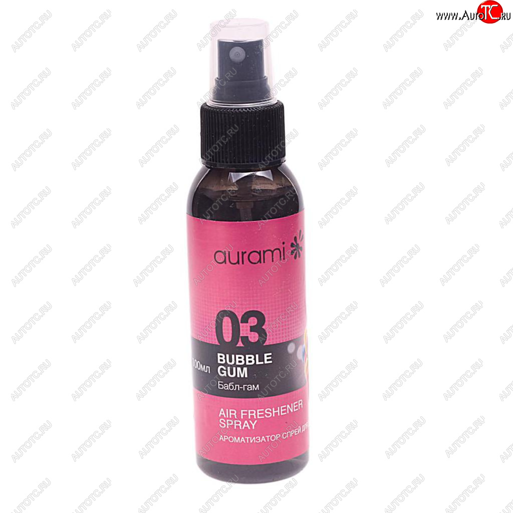 124 р. Ароматизатор спрей (bubble gum) AURAMI AURAMI spr-03  с доставкой в г. Пермь