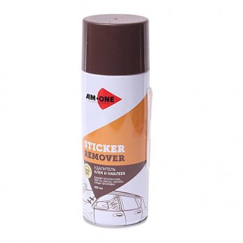 339 р. Удалитель наклеек и следов клея 450мл аэрозоль Sticker Remover AIM-ONE AIM-ONE sr-270  с доставкой в г. Пермь. Увеличить фотографию 1