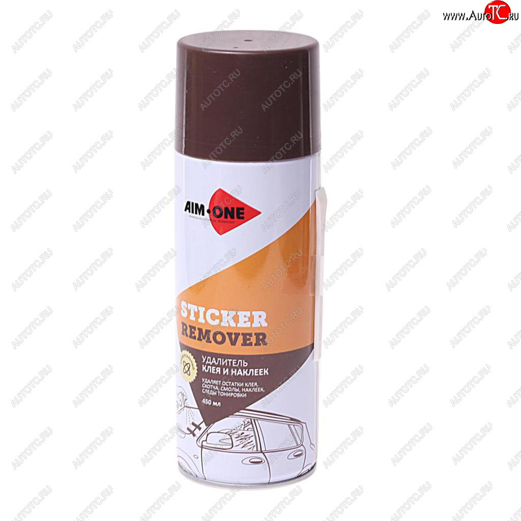 339 р. Удалитель наклеек и следов клея 450мл аэрозоль Sticker Remover AIM-ONE AIM-ONE sr-270  с доставкой в г. Пермь