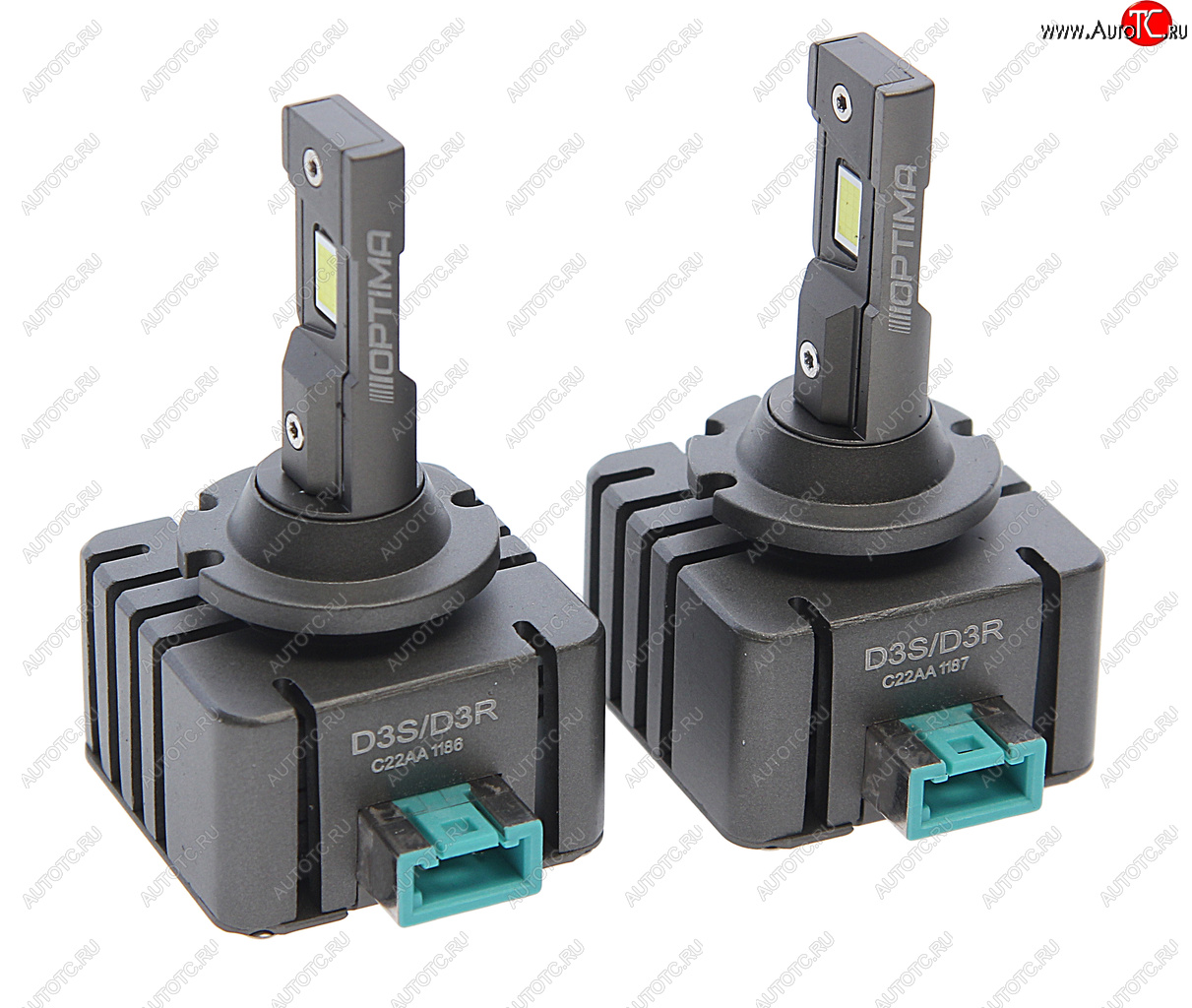 7 599 р. Лампа светодиодная 12V D3S 35W PK32d-2 (2шт.) OPTIMA OPTIMA sr-d3s-led-s  с доставкой в г. Пермь