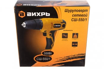 2 499 р. Шуруповерт сетевой 550Вт 34Нм 0-800обмин. ВИХРЬ ВИХРЬ сш-5501  с доставкой в г. Пермь. Увеличить фотографию 15