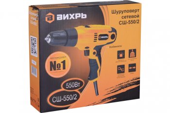 3 189 р. Шуруповерт сетевой 550Вт 34Нм 0-1800обмин. ВИХРЬ ВИХРЬ сш-5502  с доставкой в г. Пермь. Увеличить фотографию 13