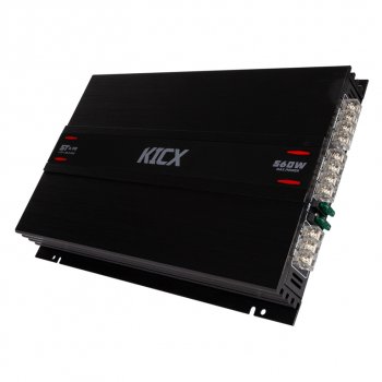 9 599 р. Усилитель автомобильный 4х90Вт KICX KICX st 4.90  с доставкой в г. Пермь. Увеличить фотографию 1