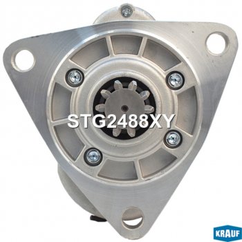 10 949 р. Стартер МТЗ-80,82,ГАЗ,ПАЗ дв.ММЗ-Д240,245,260 12В z=10 3.0кВт KRAUF KRAUF stg2488xy  с доставкой в г. Пермь. Увеличить фотографию 4