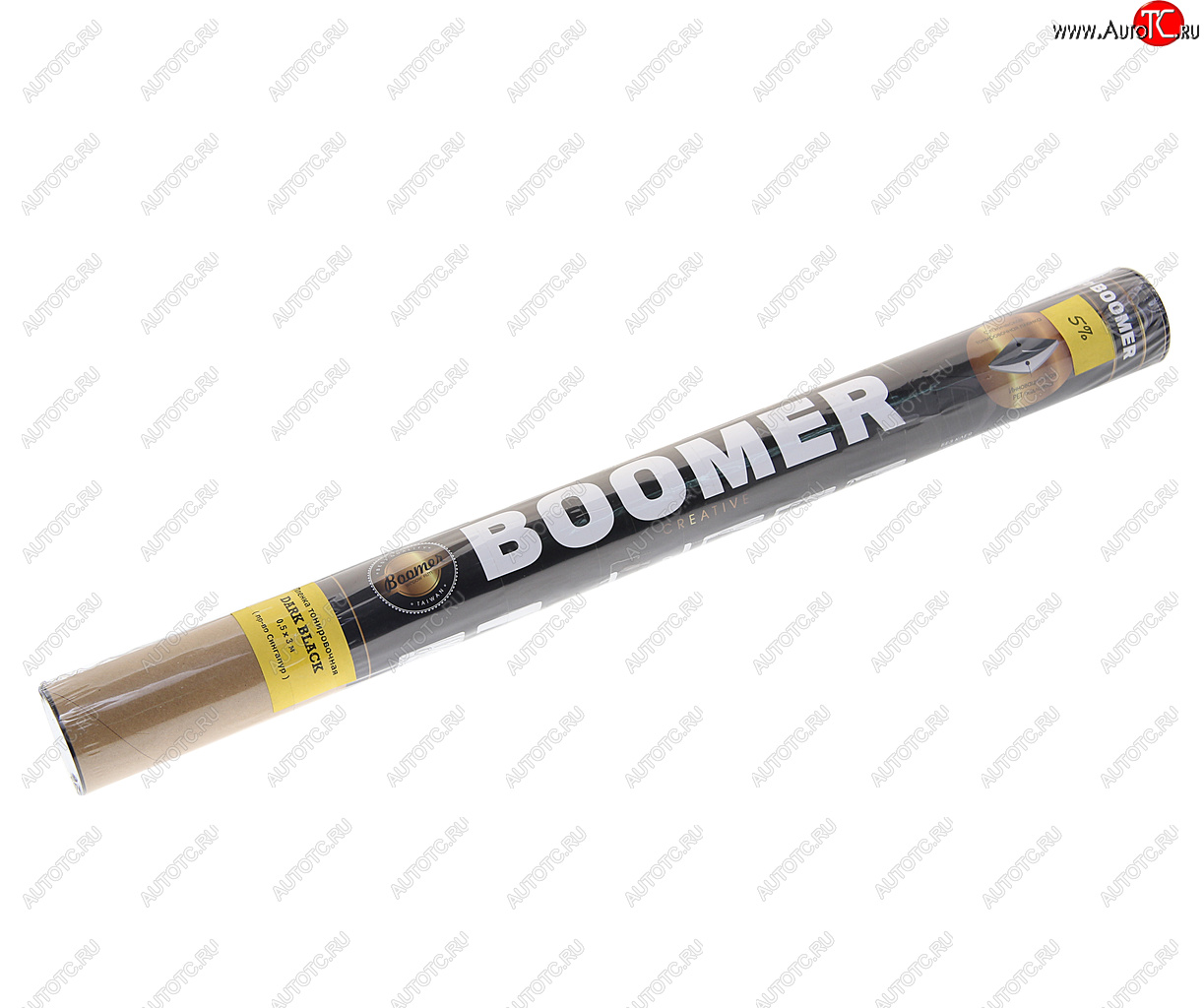 1 599 р. Пленка тонировочная 5% 0.5х3.0м съемная Super Dark Black STP BOOMER BOOMER stp-50300bk05  с доставкой в г. Пермь