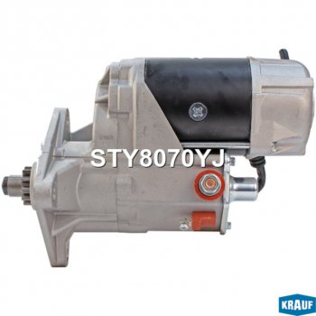 21 349 р. Стартер HYUNDAI HD120 дв.D6DA,D6DA19,D6DA22 24В 5.5кВт KRAUF KRAUF sty8070yj  с доставкой в г. Пермь. Увеличить фотографию 5