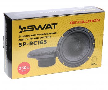 3 479 р. Колонки коаксиальные 6 (16см) 90Вт SWAT SWAT swat sp-rc165 SWAT swat sp-rc165  с доставкой в г. Пермь. Увеличить фотографию 4