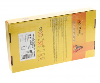 3 369 р. Ремень ГРМ ВАЗ-2190 комплект с роликом METAL EDITION ANDYCAR ANDYCAR t-02266  с доставкой в г. Пермь. Увеличить фотографию 3
