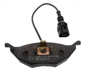 629 р. Колодки тормозные AUDI A2 (01-05) передние (4шт.) PAGID PAGID t1204  с доставкой в г. Пермь. Увеличить фотографию 3