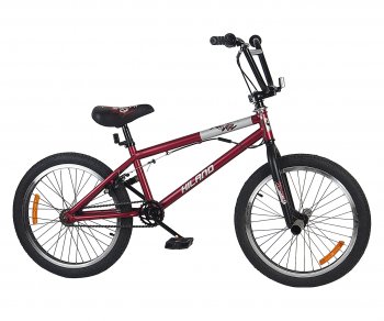 15 849 р. Велосипед 20 1-ск. BMX бордовый HILAND HILAND t21b603 b HILAND t21b603 b  с доставкой в г. Пермь. Увеличить фотографию 8
