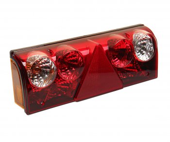 Фонарь задний SCHMITZ Europoint 2 левый (7-pin,желто-белый) TANGDE TANGDE td02-63-025l