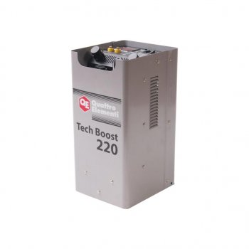 13 399 р. Устройство пуско-зарядное 12-24V30-300Ач200А передвижное QUATTRO ELEMENTI QUATTRO ELEMENTI tech boost 220  с доставкой в г. Пермь. Увеличить фотографию 1