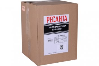 4 899 р. Пушка тепловая 3.0кВт 300куб.мч электрическая РЕСАНТА РЕСАНТА тэп-3000н (компактная)  с доставкой в г. Пермь. Увеличить фотографию 13