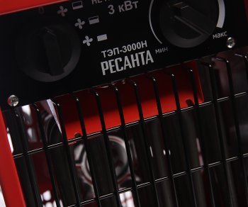 4 899 р. Пушка тепловая 3.0кВт 300куб.мч электрическая РЕСАНТА РЕСАНТА тэп-3000н (компактная)  с доставкой в г. Пермь. Увеличить фотографию 4