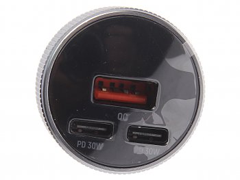 1 099 р. Устройство зарядное в прикуриватель 3USB 12V TFN TFN tfn-cc-acc-78w-gr  с доставкой в г. Пермь. Увеличить фотографию 2