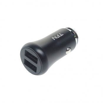 649 р. Устройство зарядное в прикуриватель 2USB 12V TFN TFN tfn-ccrpd03  с доставкой в г. Пермь. Увеличить фотографию 1