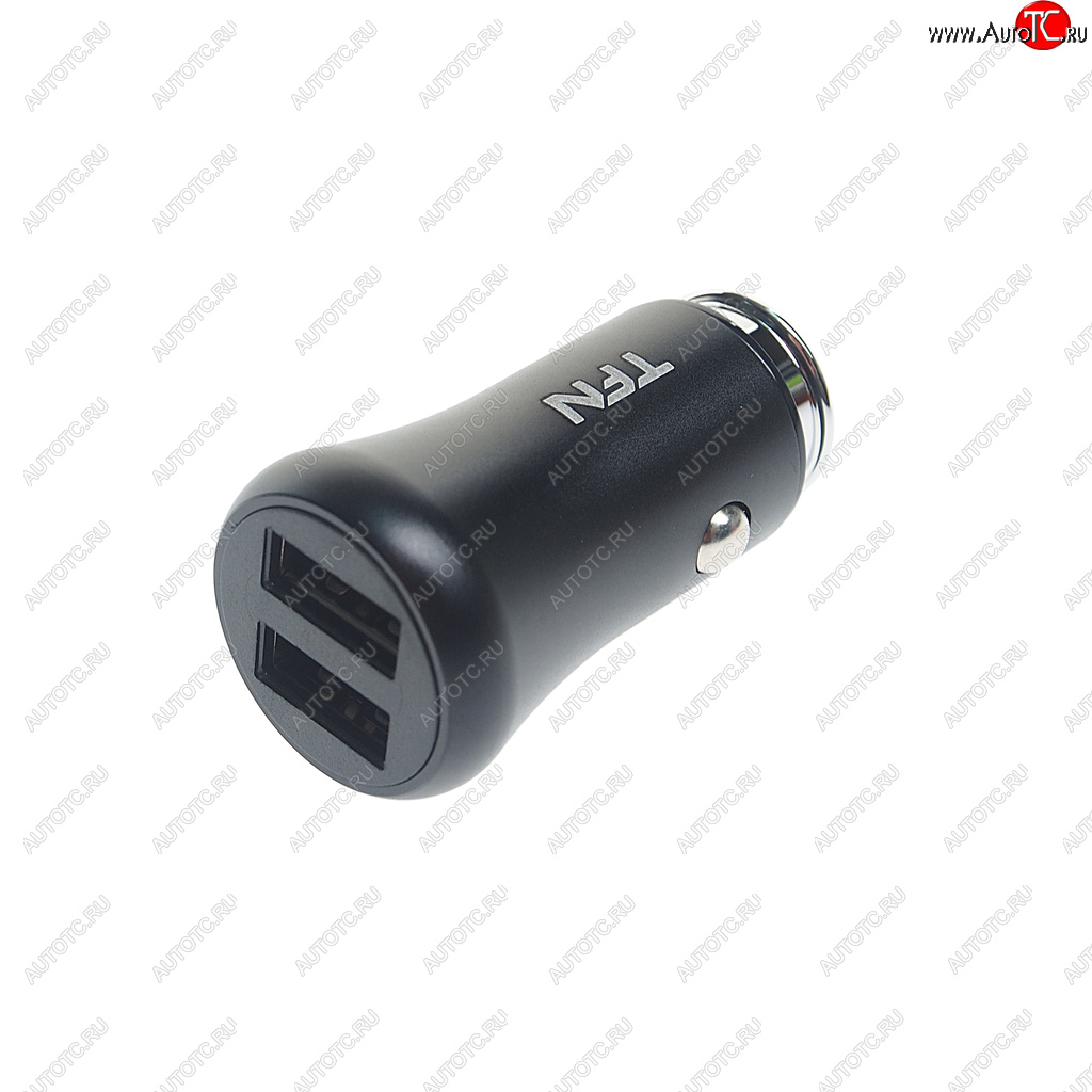 649 р. Устройство зарядное в прикуриватель 2USB 12V TFN TFN tfn-ccrpd03  с доставкой в г. Пермь