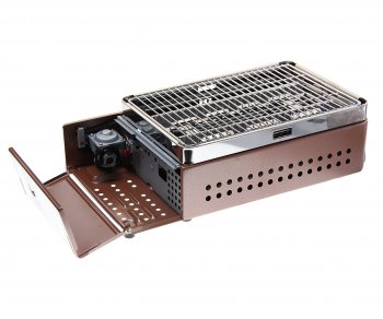 5 699 р. Гриль газовый портативный в кейсе Master Grill TOURIST TOURIST tg-010  с доставкой в г. Пермь. Увеличить фотографию 2