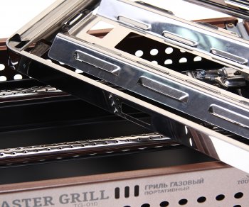 5 699 р. Гриль газовый портативный в кейсе Master Grill TOURIST TOURIST tg-010  с доставкой в г. Пермь. Увеличить фотографию 3