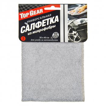 78 р. Салфетка микрофибра универсальная 30х40см Top Gear АВАНГАРД АВАНГАРД tg-72532 АВАНГАРД tg-72532  с доставкой в г. Пермь. Увеличить фотографию 1