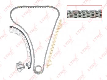 14 799 р. Комплект цепи ГРМ SUZUKI Grand Vitara (05-) (1.6) (1 цепь+башмак натяж+успокоит+натяж+1 звезда) LYNX LYNX tk0047  с доставкой в г. Пермь. Увеличить фотографию 5
