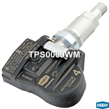 1 669 р. Датчик давления в шине RENAULT Megane 3 KRAUF KRAUF tps0060wm  с доставкой в г. Пермь. Увеличить фотографию 4