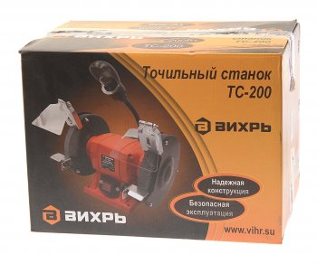 4 499 р. Точило 200Вт 150мм 2950обмин. ВИХРЬ ВИХРЬ тс-200  с доставкой в г. Пермь. Увеличить фотографию 4