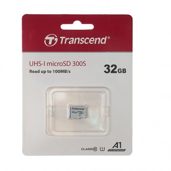 719 р. Карта памяти 32GB MicroSD class 10 TRANSCEND TRANSCEND ts32gusd300s  с доставкой в г. Пермь. Увеличить фотографию 1