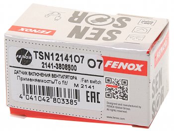 299 р. Датчик включения вентилятора ГАЗ,МОСКВИЧ 87-82град. FENOX FENOX tsn12141o7 FENOX tsn12141o7  с доставкой в г. Пермь. Увеличить фотографию 3