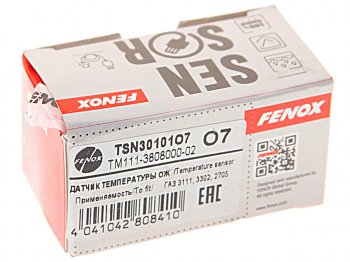 295 р. Датчик температуры ГАЗ,ЗИЛ,УАЗ охлаждающей жидкости FENOX FENOX tsn30101o7 FENOX tsn30101o7  с доставкой в г. Пермь. Увеличить фотографию 3