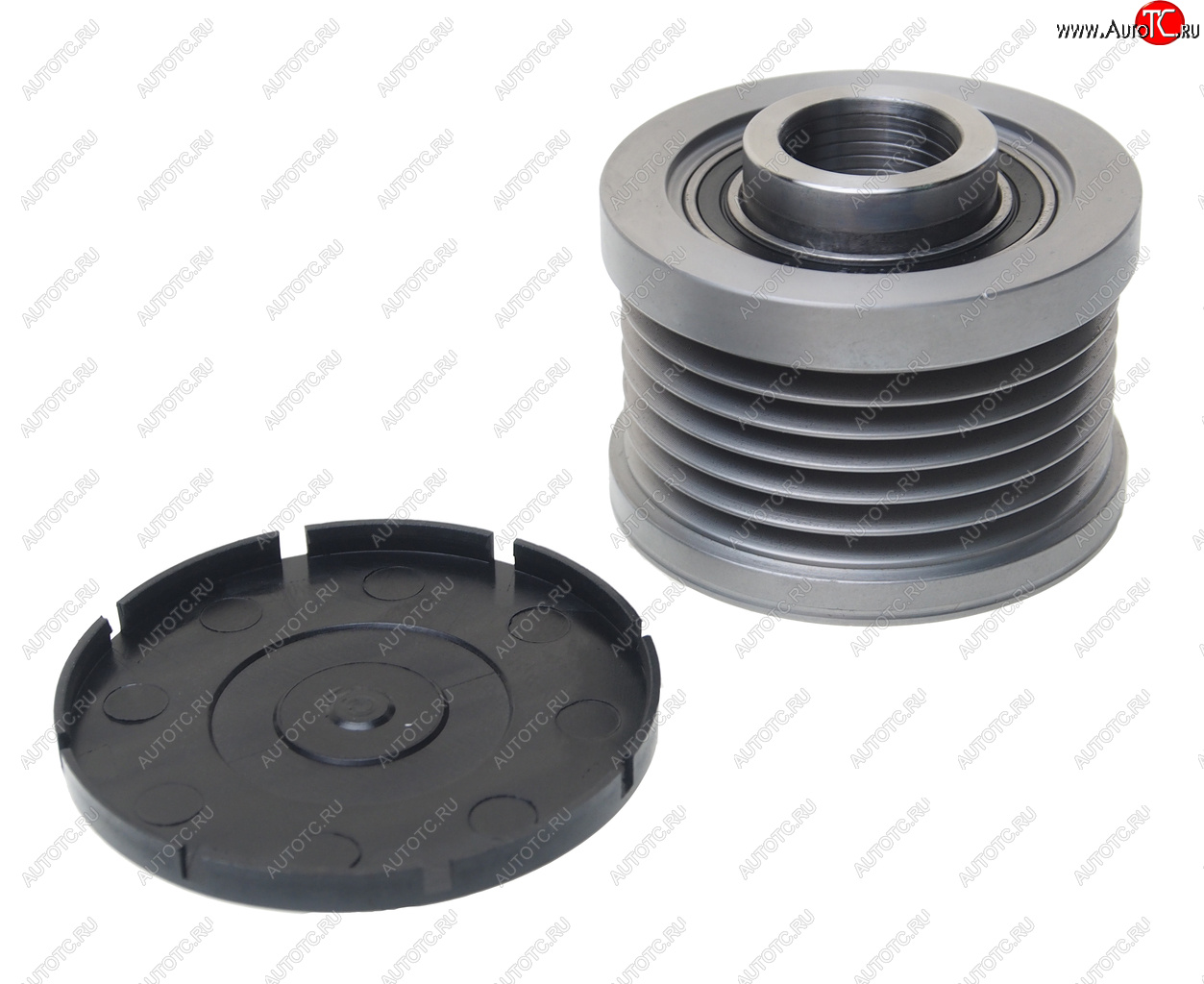 2 399 р. Шкив NISSAN Tiida (07-),Qashqai (07-13),Juke (10-) генератора TESLA TECHNICS TESLA TECHNICS tt64370  с доставкой в г. Пермь