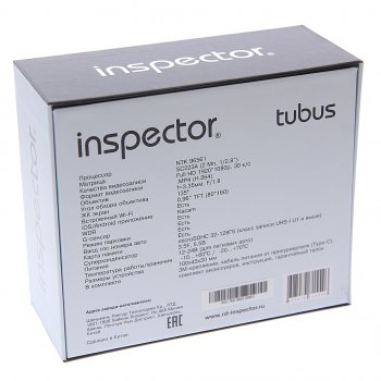 4 299 р. Видеорегистратор INSPECTOR INSPECTOR tubus wifi  с доставкой в г. Пермь. Увеличить фотографию 6