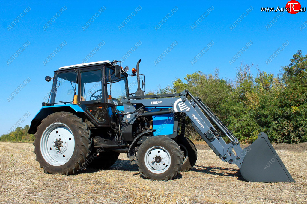 370 999 р. Погрузчик МТЗ-80,82 (ТУРС-1000) навесной (база на поддоне) с джойстиком САЛЬСК САЛЬСКСЕЛЬМАШ турс-1000-0д  с доставкой в г. Пермь