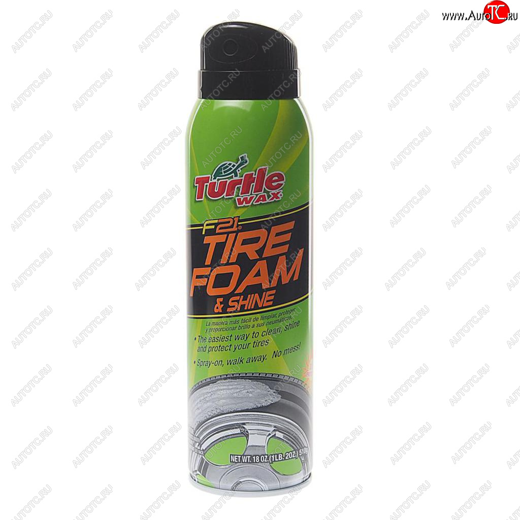 1 259 р. Очиститель шин с блеском аэрозоль 510мл F-21 TURTLE WAX TURTLE WAX tw-49  с доставкой в г. Пермь