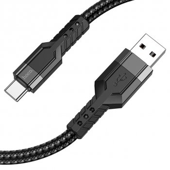 178 р. Кабель USB Type C 1.2м HOCO HOCO u110  с доставкой в г. Пермь. Увеличить фотографию 1