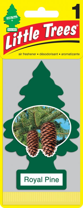 159 р. Ароматизатор подвесной пластина (сосна королевская) Елочка CAR FRESHNER CAR FRESHNER u1p-10101-russ  с доставкой в г. Пермь. Увеличить фотографию 1