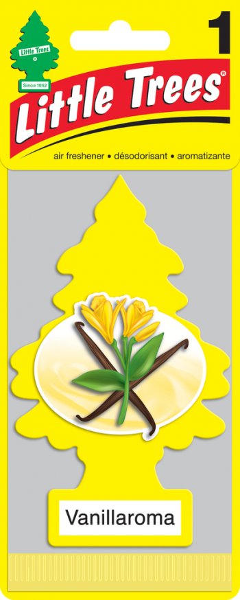 141 р. Ароматизатор подвесной пластина (ваниль) Елочка CAR FRESHNER CAR FRESHNER u1p-10105-russ  с доставкой в г. Пермь. Увеличить фотографию 1