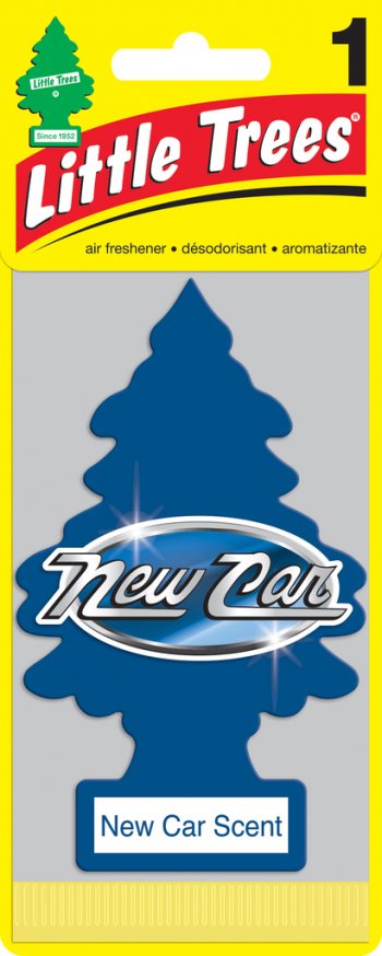 Ароматизатор подвесной пластина (новая машина) Елочка CAR FRESHNER CAR FRESHNER u1p-10189-russ