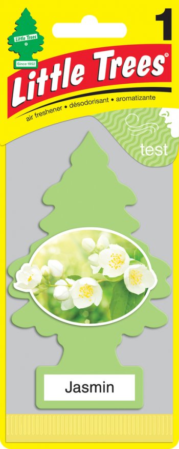 159 р. Ароматизатор подвесной пластина (жасмин) Елочка CAR FRESHNER CAR FRESHNER u1p-10433-russ  с доставкой в г. Пермь. Увеличить фотографию 1