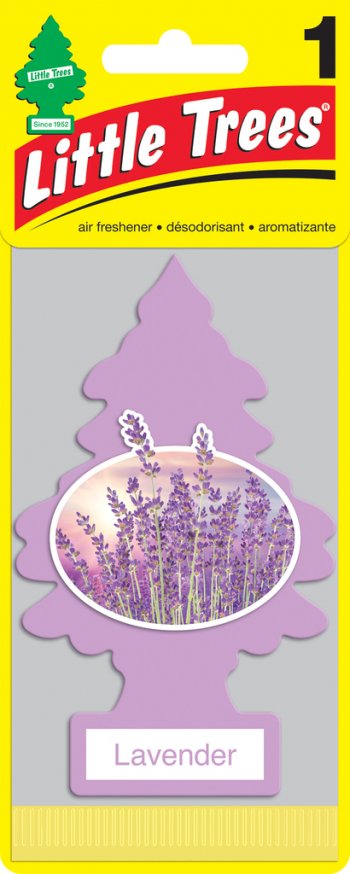 159 р. Ароматизатор подвесной пластина (лаванда) Елочка CAR FRESHNER CAR FRESHNER u1p-10435-russ  с доставкой в г. Пермь. Увеличить фотографию 1