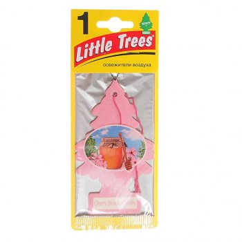 159 р. Ароматизатор подвесной пластина (медовая вишня) Елочка CAR FRESHNER CAR FRESHNER u1p-10476-russ  с доставкой в г. Пермь. Увеличить фотографию 1