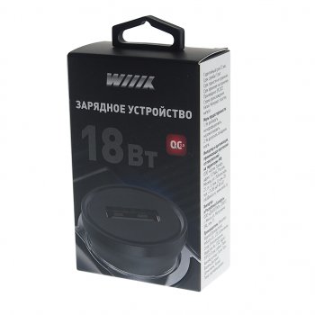 419 р. Устройство зарядное в прикуриватель 1USB 12V Quick Charge WIIIX WIIIX ucc-1-11  с доставкой в г. Пермь. Увеличить фотографию 3