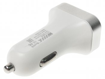 489 р. Устройство зарядное в прикуриватель 2USB 12V WIIIX WIIIX ucc-2-26-vm-w WIIIX ucc-2-26-vm-w  с доставкой в г. Пермь. Увеличить фотографию 2