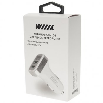 489 р. Устройство зарядное в прикуриватель 2USB 12V WIIIX WIIIX ucc-2-26-vm-w WIIIX ucc-2-26-vm-w  с доставкой в г. Пермь. Увеличить фотографию 3