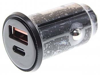 Устройство зарядное в прикуриватель 1USB + 1 Type C 12V Quick Charge WIIIX WIIIX ucc-2-40